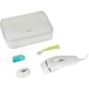 Braun SilkExpert Pro 3 Epilator with Light Pulses, Semi Definitive Hair Removal Alternative to Laser, Bag, Venus Razor, 2 Heads, White/Silver, PL3122 view 1