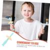 GLEAVI Silicone Toothbrush Protective Baffle Training Toothbrush for Toddlers Soft Bristles for Oral Care for Boys and Girls Aged Years view 2