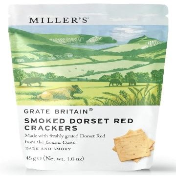 Grate Britain Dorset Red Crackers Pouch 20 x 45gm