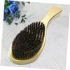 FRCOLOR Vegan Beard Brush Wooden Handle Beard Cleaning Brush for Men Random Color view 4