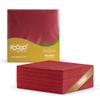 FOOGO Green 100pcs Elegant Red Paper Napkins, FSC Certified, 33 x 33 cm, 2 Ply Strong Serviettes, Fully Home Compostable, Super Soft Paper Tissues, Cocktail Disposable Napkins view 1