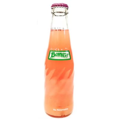 Boing Guava 24 x 237ml Case/Natural Guava Fruit Drink, Mexican Classic Boing Non-Carbonated Juice