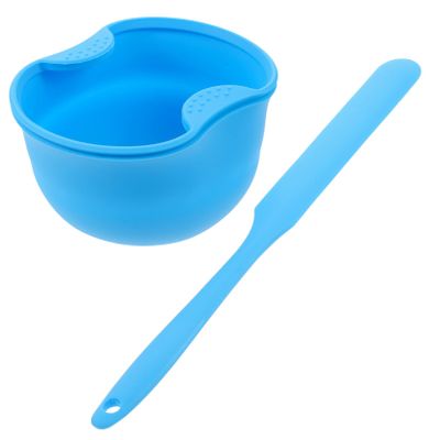 DOITOOL 2pc Diy Mask Making Tool Set Silicone Mask Bowl Beauty Accessory for Women