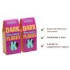 Kingsbridge Hot Chocolate Flakes (55% Premium Dark Chocolate - 2 x 250g) - Luxury Dark Choc Flakes For Making Drinking Chocolate - Rich, Creamy & Intense Hot Choc - Enjoy Hot Or Cold view 2