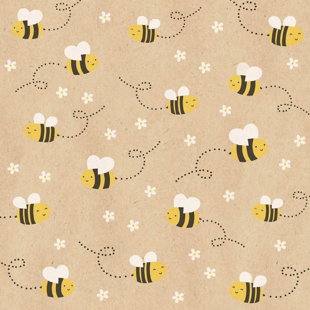 20 Napkins Recycled Paper Animal Motifs Small Flying Bees Table Decoration Paper Napkins with Motif Also for Decoupage and Decoupage 33 x 33 cm