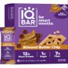 IQBAR Brain and Body Clean Plant Protein Bars - Almond Butter Chip - 12 Bars - Keto, Vegan, High Fiber, Gluten and Dairy Free, Low Sugar Snack with Nutrients for Focus, Energy, Meal Replacement view 1