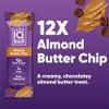 IQBAR Brain and Body Clean Plant Protein Bars - Almond Butter Chip - 12 Bars - Keto, Vegan, High Fiber, Gluten and Dairy Free, Low Sugar Snack with Nutrients for Focus, Energy, Meal Replacement view 4