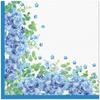 20 Napkins Flowers, Garden & Nature Blue Hydrangeas Table Decoration Paper Napkins with Motif Also for Decoupage and Decoupage 33 x 33 cm view 1