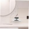 PRETYZOOM 304 Stainless Steel Wall-mounted Soap Dish Holder Drainage No Drilling Bathroom Soap Storage Rack for Home and Travel view 2