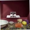 PRETYZOOM 304 Stainless Steel Wall-mounted Soap Dish Holder Drainage No Drilling Bathroom Soap Storage Rack for Home and Travel view 4