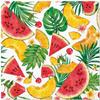 20 Napkins Food & Drink Tropical Treats as Table Decoration Paper Napkins with Motif Also for Decoupage and Decoupage 33 x 33 cm view 1