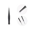 DOITOOL 18pcs Stainless Steel Eyelash Tweezers for False Eyelashes Professional Makeup Tool Curved Tip Eyebrow Tweezers view 3