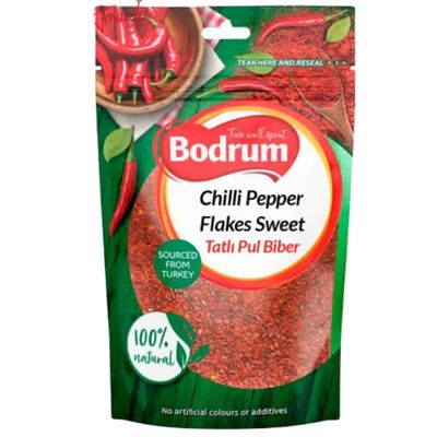 Bodrum Chilli Pepper Flakes Sweet 100 Gram