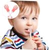 PartyKindom 6pcs Cute Bear Soft Bristle Boys and Girls Toothbrush for Boy Girl Manual for Age view 3