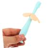 GLEAVI 3pcs Silicone Training Toothbrush Protective Baffle for Boy Girl Boys and Girls Soft Bristles for Oral Care for Girl's First Brushing view 3