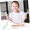 GLEAVI 3pcs Silicone Training Toothbrush Protective Baffle for Boy Girl Boys and Girls Soft Bristles for Oral Care for Girl's First Brushing view 4