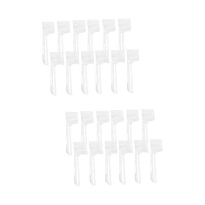 GLEAVI 24pcs Portable Electric Toothbrush Protective Cover Toothbrush Head Cover for Travel Keeps Clean and Dry Fits Electric