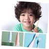 GLEAVI 2pcs Ergonomic Boys and Girls Toothbrush Years Soft Bristles Adorable Design Tongue Cleaner Material Toothbrush for Boy Girl view 3