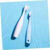 GLEAVI 2pcs Ergonomic Boys and Girls Toothbrush Years Soft Bristles Adorable Design Tongue Cleaner Material Toothbrush for Boy Girl view 4