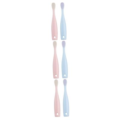 GLEAVI 6pcs Toothbrush Soft-bristled Toothbrush Boy Girl Boy Girl Teeth Brush for Year Old Year Old