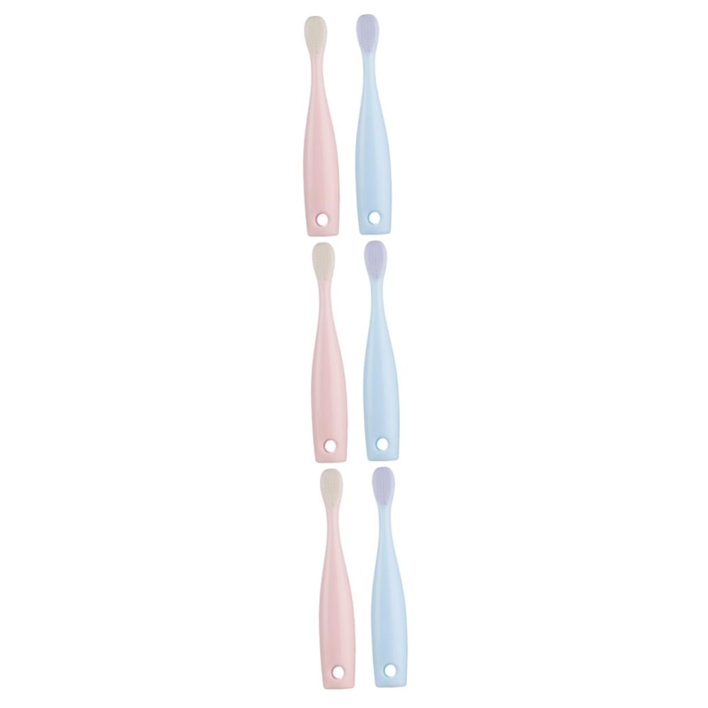 GLEAVI 6pcs Toothbrush Soft-bristled Toothbrush Boy Girl Boy Girl Teeth Brush for Year Old Year Old