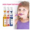 Lovelycat Applicable to Oral Care for Children Aged 3 Years and Above Foam Toothpaste Fruity Foam Toothpaste for Children Low Fluoride Foam Toothpaste and mouthwash (Strawberry) view 3
