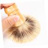 Angoily 4pcs Shaving Brush for Men Wood Handle for Beard and Moustache Grooming Father's Day view 3