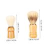 Angoily 6pcs Shave Brush for Mens Shaving Beard Brush Wood Handle for Father's Day Gifts for Men view 2