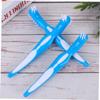 GLEAVI 6pcs Denture Brush Double Sided for False Teeth Cleaning Denture Slip Handle for Home Use view 3