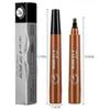 Elmyse Beard Filling Pen, Waterproof Beard Filling Pen Kit, Beard Pencil Filler For Men, Beard Pen For Men, Elmyse Beard Pen Shape & Define Your Beard, Long Lasting, Natural (Gray Brown) view 3