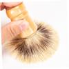 Angoily 10pcs Shaving Brush for Men Wood Handle for Shave and Beard Grooming Great Father's Day view 3