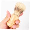 Angoily 10pcs Shaving Brush for Men Wood Handle for Shave and Beard Grooming Great Father's Day view 4