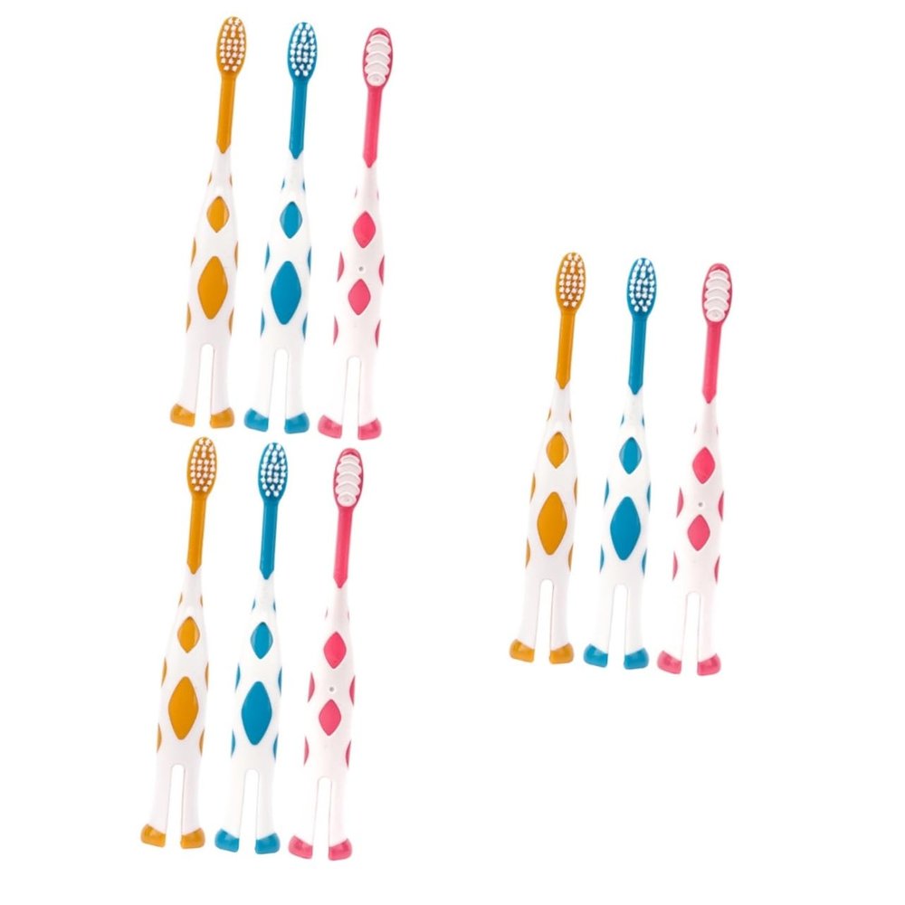 Gatuida 18pcs Boys and Girls Toothbrushes for Toddlers Years Fashion Bristle Toothbrush Bathroom Accessories for Boy