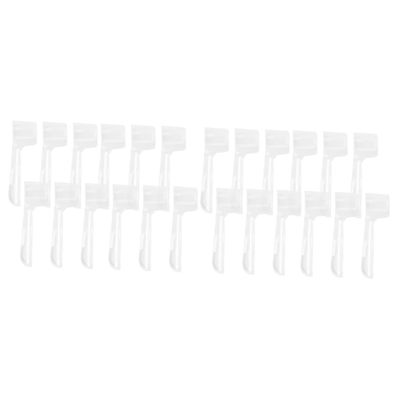 Mobestech 24pcs Electric Toothbrush Case Toothbrush Head Covers Safe and Easy Travel Storage for Boys and Girls and Adults