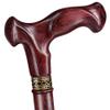 Asterom Walking Cane for Men & Women - Ergonomic, Handmade - Cool Walking Stick for Seniors, Stylish Wooden Canes (Cherry, 36 Inches) view 2