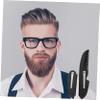 DOITOOL 2sets Men Comb Beard Comb Plastic Hair Portable Folding Pocket Beard Accessory Male Grooming 4pcs*2 view 2