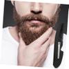 DOITOOL 2sets Men Comb Beard Comb Plastic Hair Portable Folding Pocket Beard Accessory Male Grooming 4pcs*2 view 3