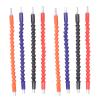 8Pcs Flexible Shaft Extension Bits, 295mm Soft Shaft Drill Bit with Hex Shank for Computer Chassis Electrical Cabinets Furniture view 1