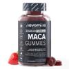 Maca Root Gummies - High Strength Alternative to Maca Powder & Maca Capsules - 2000mg - Made from 100% Peruvian Maca Root Powder with L-Arginine, Vitamin B12 & B6-60 Count - Novomins view 1
