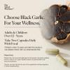 The Naked Pharmacy | Black Garlic Supplements | for Gut, Cardiovascular & Immune System | with Vitamin D | Odourless | 60 Capsules view 3