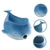 UTHCLO Whale Soap Dish Ceramic Cute Draining Soap Holder for Bathroom Shelf Whale Shape Animal view 3
