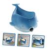 UTHCLO Whale Soap Dish Ceramic Cute Draining Soap Holder for Bathroom Shelf Whale Shape Animal view 4