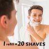 Brets Razor Blades  5 Anti- Friction Blades with Handle Rollatek Tech  Precision Trimmer  Steel Made Razors  Comfort Lubrication & Eco-Friendly  Designed for your Face Pack of 8 view 2
