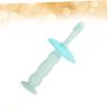 PartyKindom Deciduous Toothbrush for Boy Girl Silicone Teether Oral Boys and Girls Toothbrush Soft Bristles Training Brush view 2