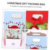 Gatuida 20pcs Christmas Bag Paper Pouch for Candy Cookie Small Bags for Xmas Packing Random Style view 4