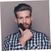 Beavorty Bristle Beard Brush Personal Care Accessory for Men Ergonomic Design Professional Salon Style Wooden Handle Facial Cleaning and Shaving Grooming Tool view 3