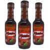 El Yucateco Habanero & Coffee 120ml (Pack of 3) / Mexican Habanero Chilli Hot Sauce with Coffee, Salsa Dip, Meat Marinade view 1