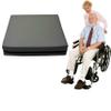 GRIZZLY FOAM Wheelchair Seat Pad Waterproof Seat Cushion Full Support, Elderly, Comfort Seat Aid, Multi-use Removeable Zipped Cover Ask Any Custom Size (Grey, 16x18x4inch 40x45x10cm) view 1