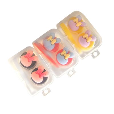 HAPINARY 3pcs Travel-Friendly Lens Cases Small Storage Box Holder Safe Material for Travel Outdoor Activities Random Color