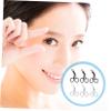 Didiseaon 6pcs Eyebrow Stainless Steel Beauty Tool Slanted Tip Flat Tip Scissors Shaped Non-Slip Compact Design view 4